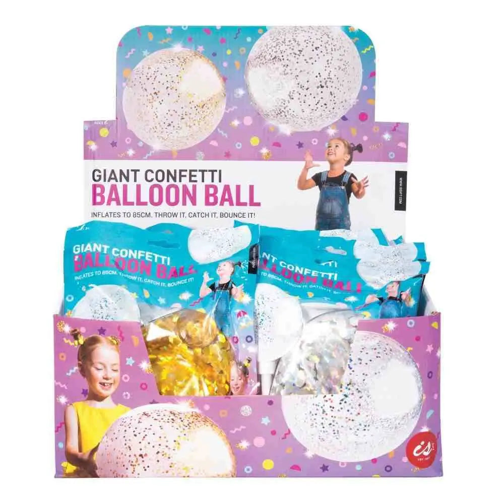 Giant Confetti Balloon Ball Rockabeez Gifts and Toys