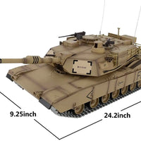 Remote control Henglong Tank Abrams Pro metal Rockabeez Gifts and Toys