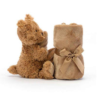 
              Jellycat Bartholomew Bear Soother Rockabeez Gifts and Toys
            
