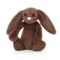 
              Jellycat Bashful Fudge Bunny Small Rockabeez Gifts and Toys
            