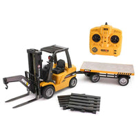 
              Huina 1576 RC Forklift with Flatbed Trailer - Rockabeez Gifts and Toys
            