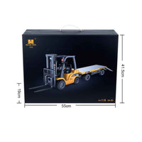 
              Huina 1576 RC Forklift with Flatbed Trailer - Rockabeez Gifts and Toys
            