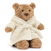 
              Jellycat Bartholomew Bear Bathrobe Rockabeez Gifts and Toys
            