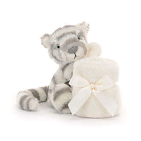
              Jellycat Bashful Snow Tiger Soother - Rockabeez Gifts and Toys
            