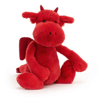Jellycat Bashful Red Dragon Medium Rockabeez Gifts and Toys