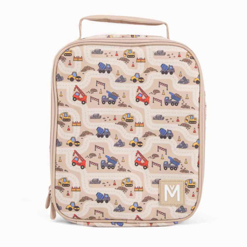 MontiiCo Large Insulated Lunch Bag- Construction - Rockabeez Gifts and Toys