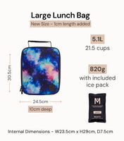 
              MontiiCo Large Insulated Lunch Bag- Starlight - Rockabeez Gifts and Toys
            