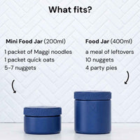 
              Montiico Insulated Mini Food Jar 200ml Rockabeez Gifts and Toys
            