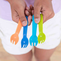 
              Montiico Spork Set (4pk) Rockabeez Gifts and Toys
            