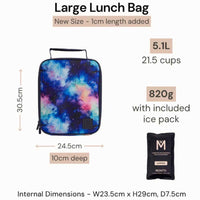 MontiiCo Large Insulated Lunch Bag- Meadow