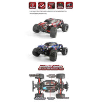 Remo Hobby 1031 MMAX 4x4 RC Monster Truck - Rockabeez Gifts and Toys