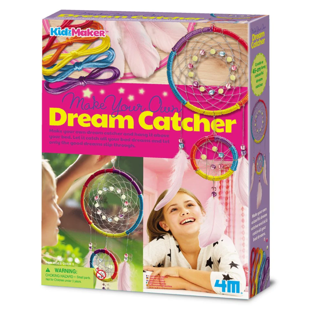 4M Kidzmaker- Make Your Own Dream Catcher Rockabeez Gifts and Toys
