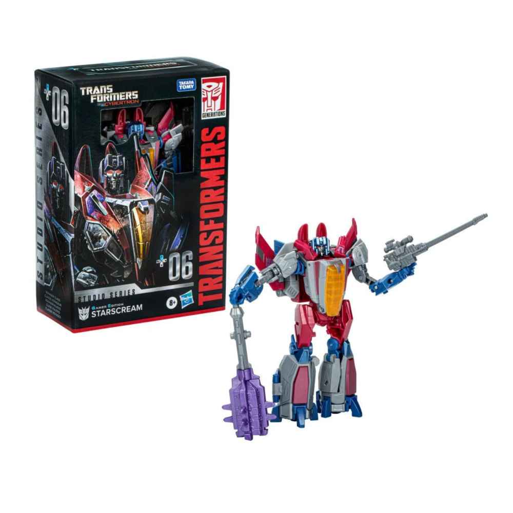 Transformers Studio Series Voyager Starscream Figure Rockabeez Gifts and Toys
