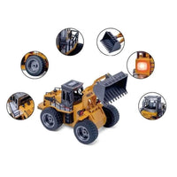 Huina 1520 Front loader truck 6V RC & x2 battery Rockabeez Gifts and Toys