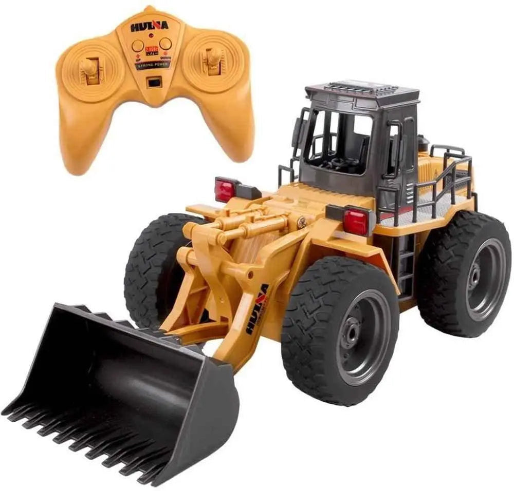 Huina 1520 Front loader truck 6V RC & x2 battery Rockabeez Gifts and Toys