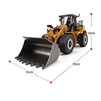 
              Rockabeez Gifts & Toys Huina 1567 Medium Front Loader & x2 battery Huina Toys RC trucks
            