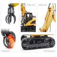 
              Huina 1571 Grab loader RC  & Bonus 2nd battery Rockabeez Gifts and Toys
            