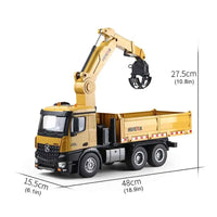 
              Huina 1575 RC Timber grabber Dump truck T Rockabeez Gifts and Toys
            