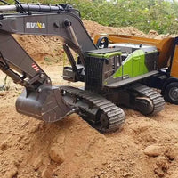 Rockabeez Gifts & Toys Huina 1593 Heavy Duty excavator RC & x2 battery Huina Toys RC trucks