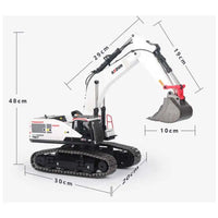 
              Huina 1594 Heavy Duty excavator RC & x2 battery Rockabeez Gifts and Toys
            