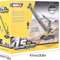 Rockabeez Gifts & Toys Huina Crawler Crane 1572 Remote Control & x2 batteries Huina Toys RC trucks
