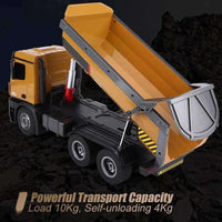 Huina Dump truck 1573 remote control & x2 battery Rockabeez Gifts and Toys