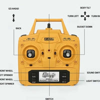Rockabeez Gifts & Toys Huina Heavy Duty metal Dump truck 1582 RC & x2 battery Huina Toys RC trucks
