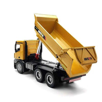 Huina Heavy Duty metal Dump truck 1582 RC & x2 battery Rockabeez Gifts and Toys