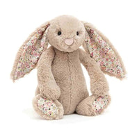 Jellycat Bashful Beige Bea Blossom Bunny Small Rockabeez Gifts and Toys