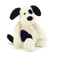 Rockabeez Gifts & Toys Jellycat Bashful Black & Cream Puppy Medium Jellycat