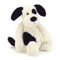 Rockabeez Gifts & Toys Jellycat Bashful Black & Cream Puppy Small Jellycat