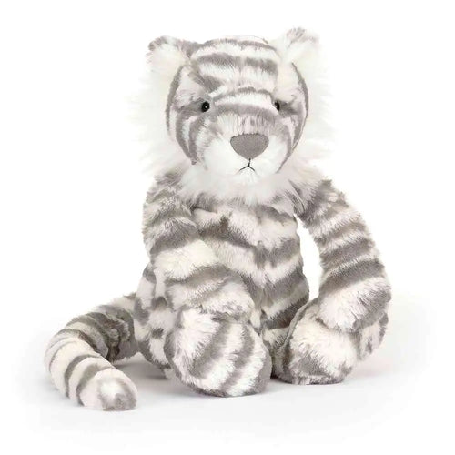 Jellycat Bashful Snow Tiger Medium Rockabeez Gifts and Toys