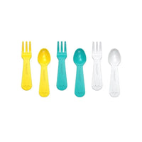
              Rockabeez Gifts & Toys Lunch Punch- Fork and Spoon Set (3 per pack) Lunch Punch
            