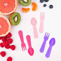 
              Rockabeez Gifts & Toys Lunch Punch- Fork and Spoon Set (3 per pack) Lunch Punch
            