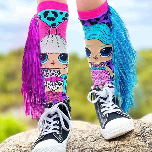 MADMIA L.O.L Surprise Disco Dolls Socks Rockabeez Gifts and Toys