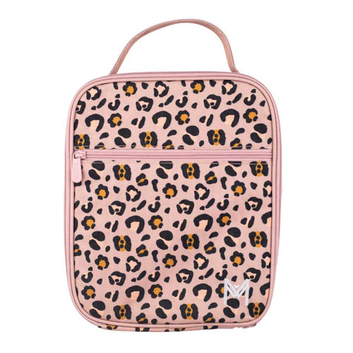 MontiiCo Large Insulated Lunch Bag- Blossom Leopard Rockabeez Gifts and Toys