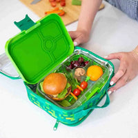 Rockabeez Gifts & Toys MontiiCo Medium Insulated Lunch Bag - Dino MontiiCo