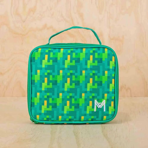 Rockabeez Gifts & Toys MontiiCo Medium Insulated Lunch Bag - Pixels MontiiCo