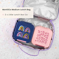 Rockabeez Gifts & Toys MontiiCo Medium Insulated Lunch Bag - Pixels MontiiCo
