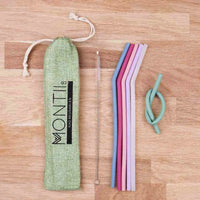
              MontiiCo Silicone Straw Set- Fruity Pop Rockabeez Gifts and Toys
            