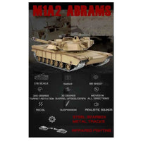 
              Remote control Henglong Tank Abrams Pro metal Rockabeez Gifts and Toys
            
