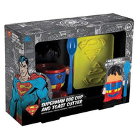 
              Superman Hero Egg Cup Kit DC Rockabeez Gifts and Toys
            